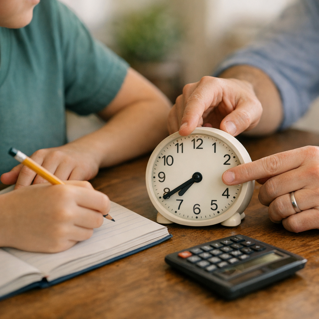Comment calculer les heures sans se tromper à l’école et à la maison