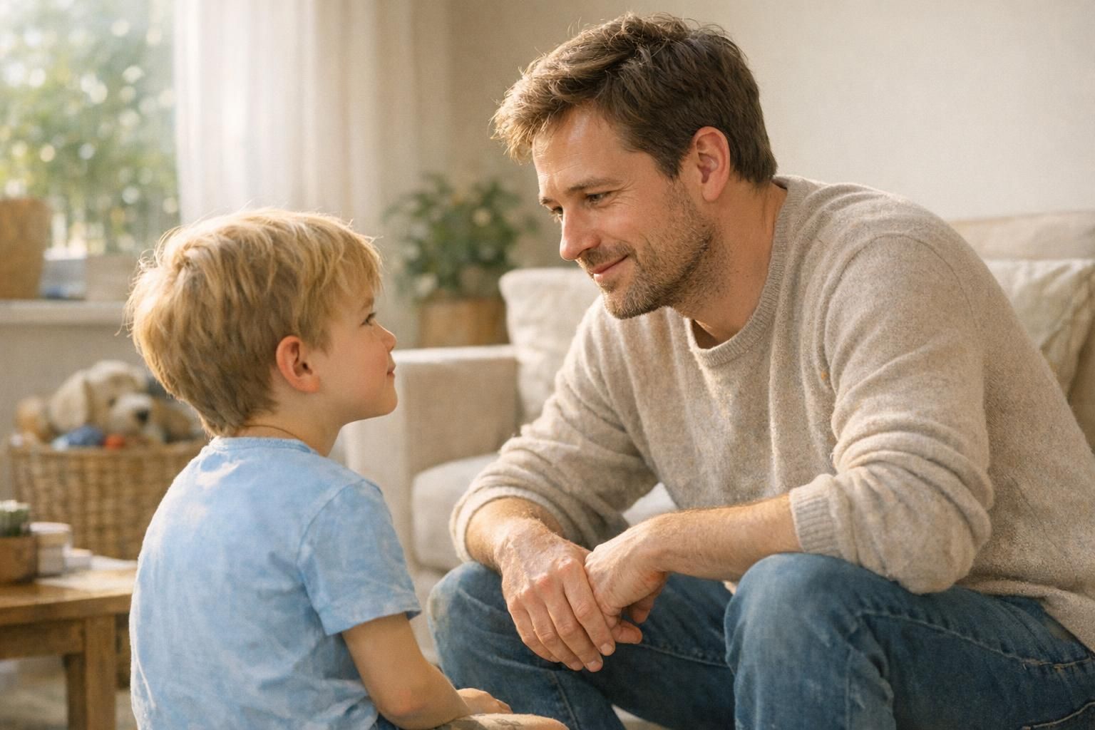 Comment annoncer et expliquer la séparation ou le divorce à un jeune enfant