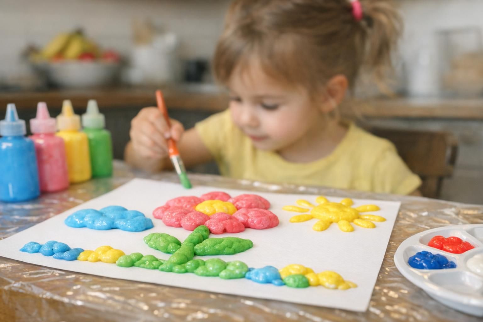 Peinture gonflante : recettes simples et faciles à faire à la maison
