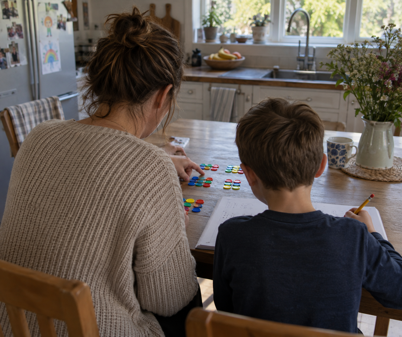 Les tables de multiplication s’apprennent mieux en quatre temps